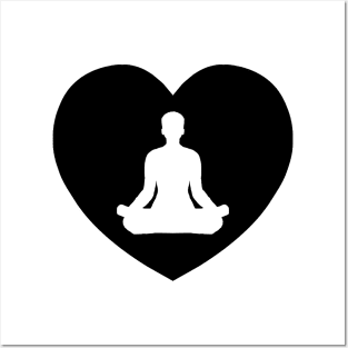 Yoga Love | I Heart... Posters and Art